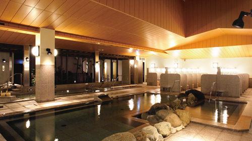 Kobe Harbor Land Onsen Manyo-Club Hotel Bagian luar foto